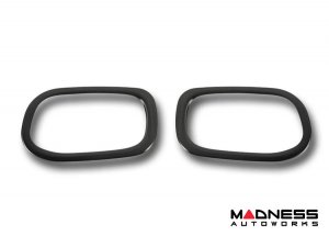 Jeep Renegade Rear Reflector Light Trim - Dark Brushed Stainless Steel (2015-2018) Jeep Renegade Rear Reflector Light Trim - Dark Brushed Stainless Steel (2015-2018)